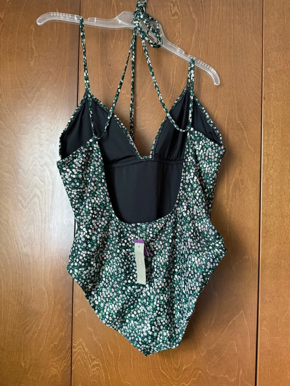 J Crew Marguerite One Piece Tank Swimsuit,  W/Liberty Fabric NWT Sz 12 Ret $148